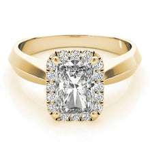 Load image into Gallery viewer, Emerald Cut Engagement Ring M84733-8X6
