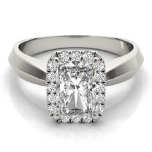 Load image into Gallery viewer, Emerald Cut Engagement Ring M84733-7.5X5.5
