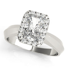 Load image into Gallery viewer, Emerald Cut Engagement Ring M84733-7X5
