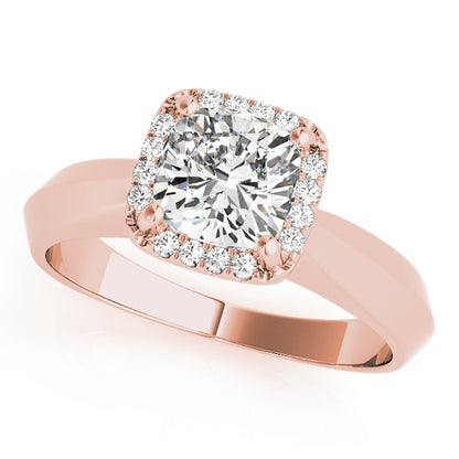 Cushion Engagement Ring M84734-6.5