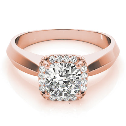 Cushion Engagement Ring M84734-6.5