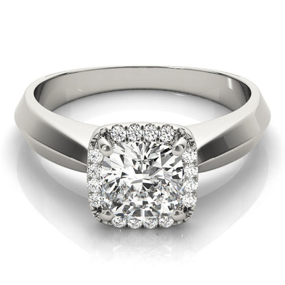 Cushion Engagement Ring M84734-6.5
