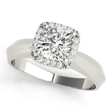 Load image into Gallery viewer, Cushion Engagement Ring M84734-5.5
