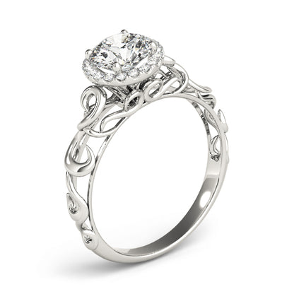 Round Engagement Ring M84737-1