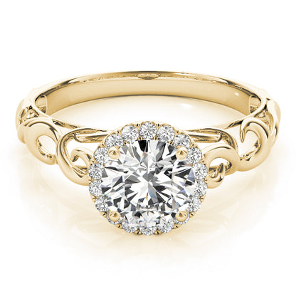 Round Engagement Ring M84737-1