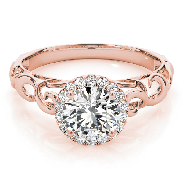 Round Engagement Ring M84737-1