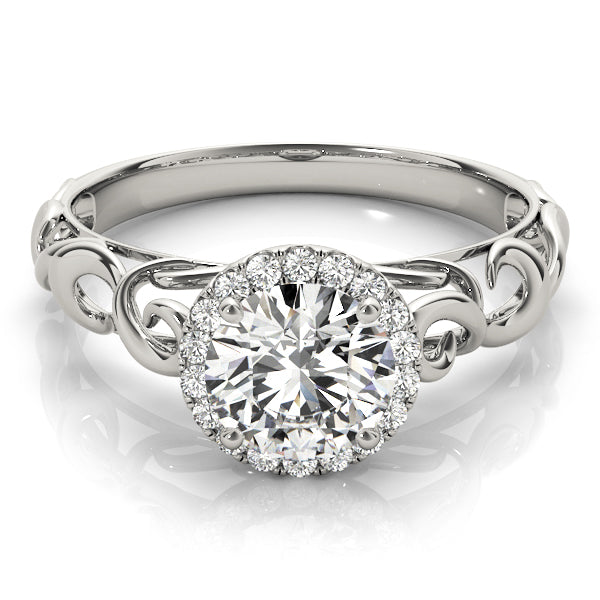 Round Engagement Ring M84737-1