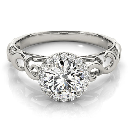Round Engagement Ring M84737-1