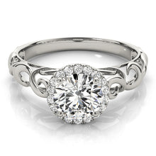 Load image into Gallery viewer, Round Engagement Ring M84737-1/4
