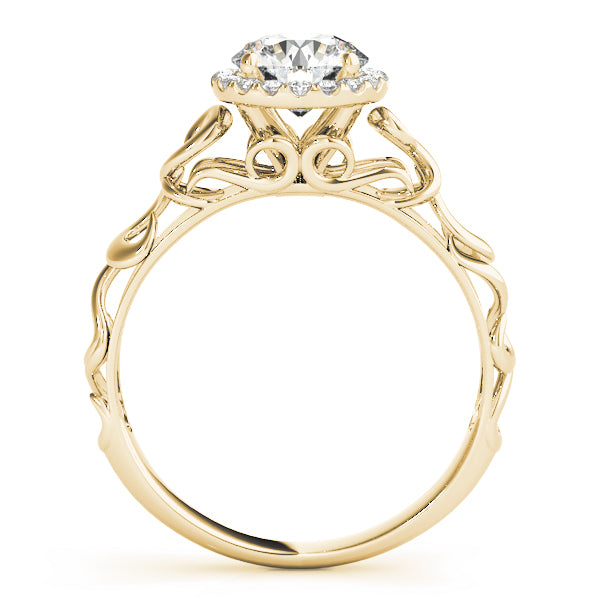 Round Engagement Ring M84737-1
