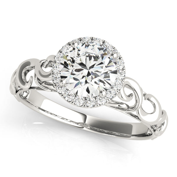 Round Engagement Ring M84737-3/4