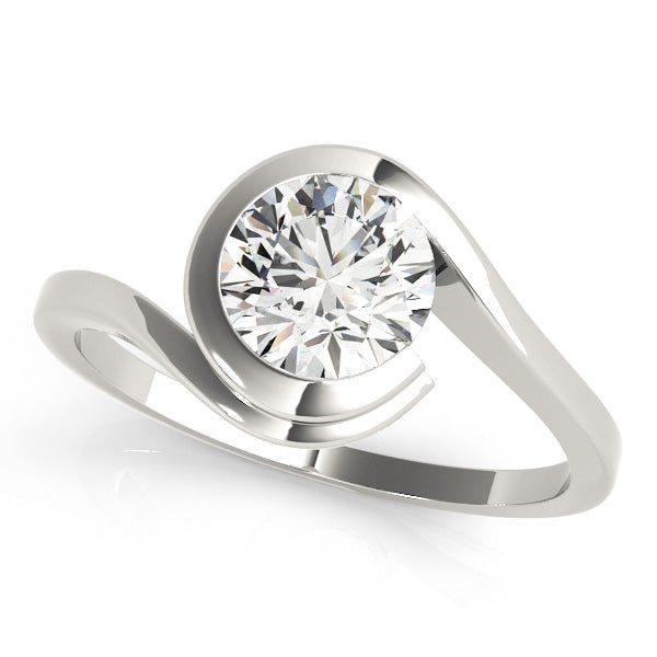 Round Engagement Ring M84745-1/2