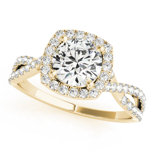 Round Engagement Ring M84747
