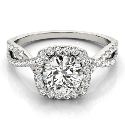 Round Engagement Ring M84747