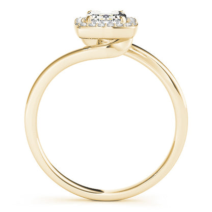 Emerald Cut Engagement Ring M84762