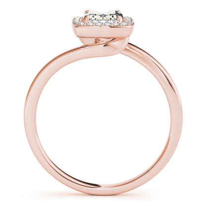 Emerald Cut Engagement Ring M84762