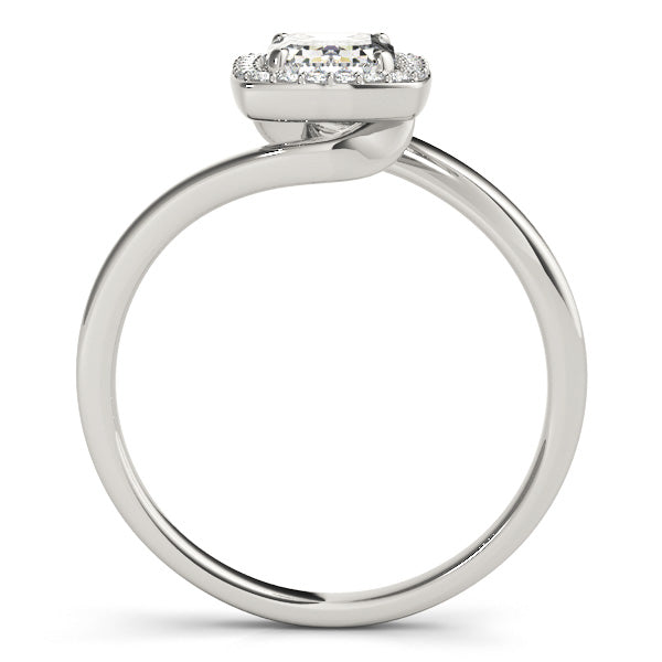 Emerald Cut Engagement Ring M84762