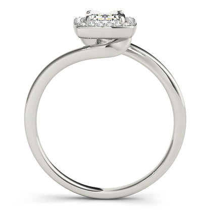 Emerald Cut Engagement Ring M84762