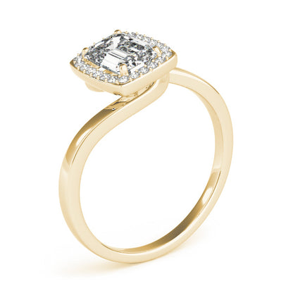 Emerald Cut Engagement Ring M84762