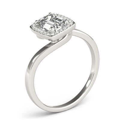 Emerald Cut Engagement Ring M84762