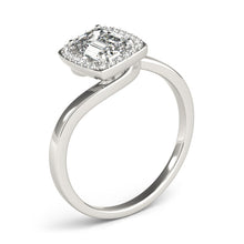 Load image into Gallery viewer, Emerald Cut Engagement Ring M84762
