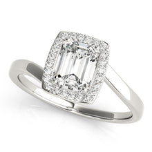 Load image into Gallery viewer, Emerald Cut Engagement Ring M84762
