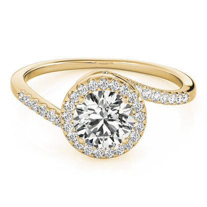 Round Engagement Ring M84766-1/2