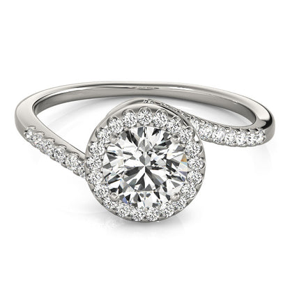 Round Engagement Ring M84766-1/2
