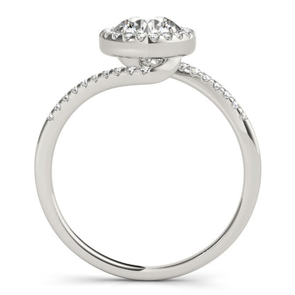 Round Engagement Ring M84766-1/2