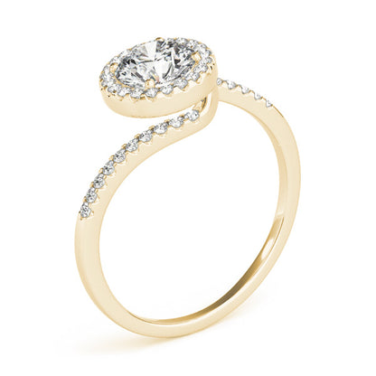 Round Engagement Ring M84766-1/2