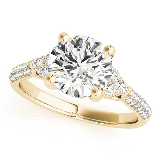 Round Engagement Ring M84814