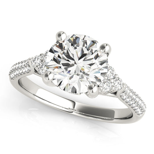 Round Engagement Ring M84814