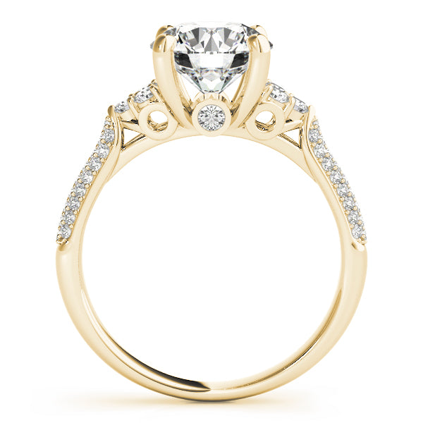 Round Engagement Ring M84814