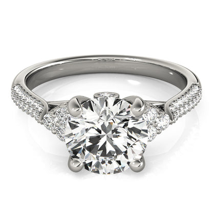 Round Engagement Ring M84814