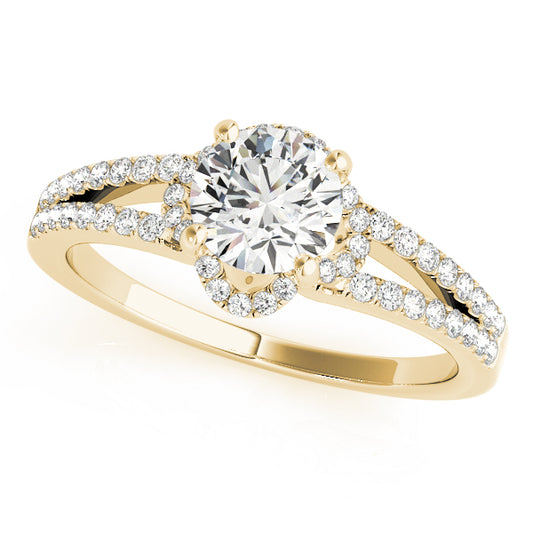 Round Engagement Ring M84818