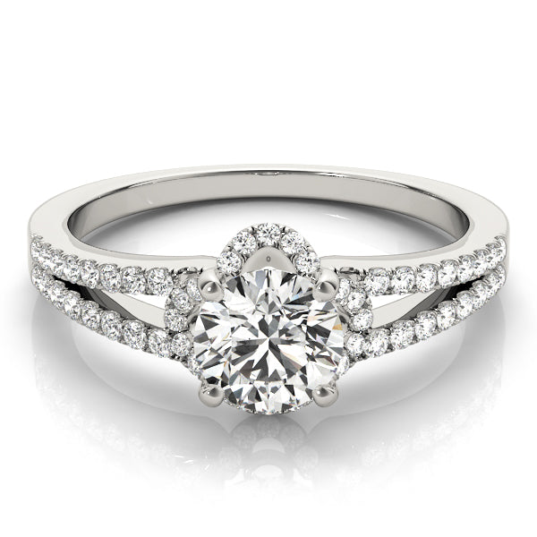 Round Engagement Ring M84818
