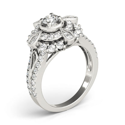 Round Engagement Ring M84819