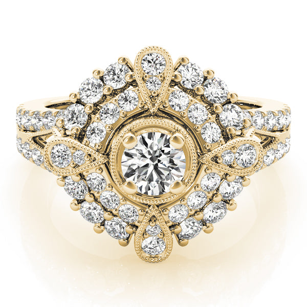Round Engagement Ring M84819