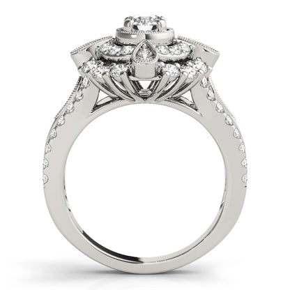 Round Engagement Ring M84819