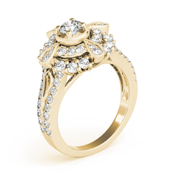 Round Engagement Ring M84819