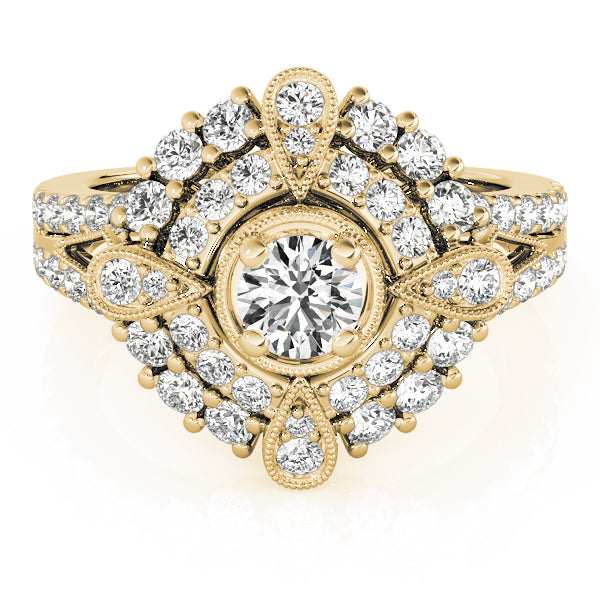 Round Engagement Ring M84819