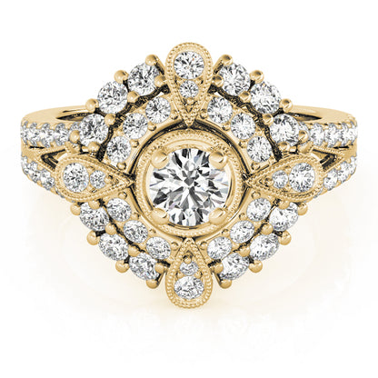 Round Engagement Ring M84819