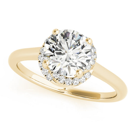 Round Engagement Ring M84820