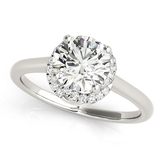 Round Engagement Ring M84820