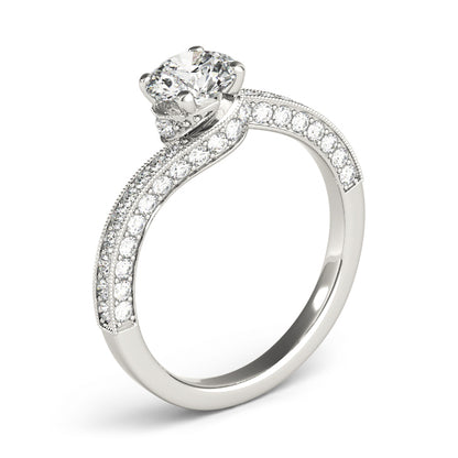 Round Engagement Ring M84821