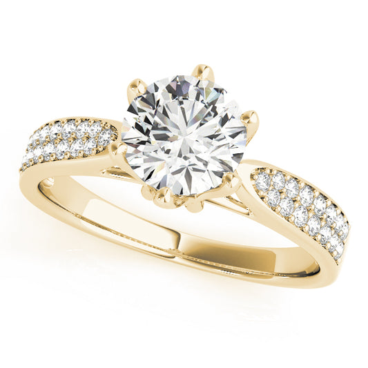 Round Engagement Ring M84826