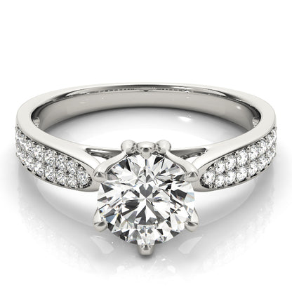 Round Engagement Ring M84826