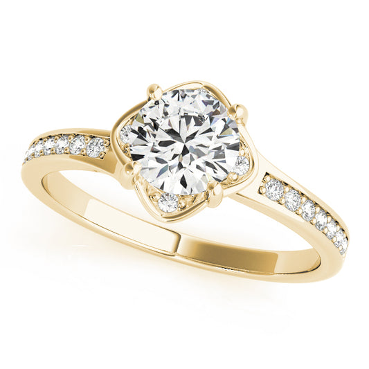 Round Engagement Ring M84827