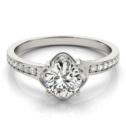 Round Engagement Ring M84827