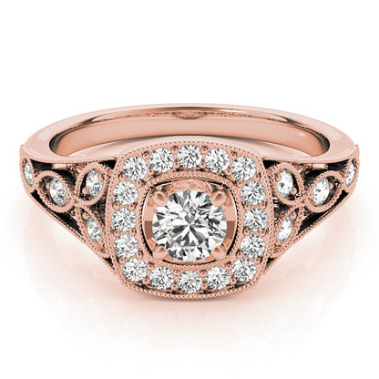 Round Engagement Ring M84830